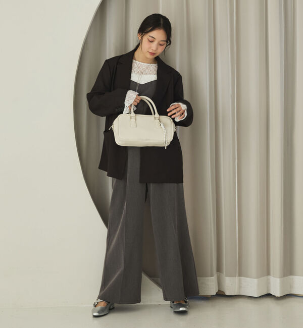 archives「チャーム付きスクエアボストンバッグ」|その他|