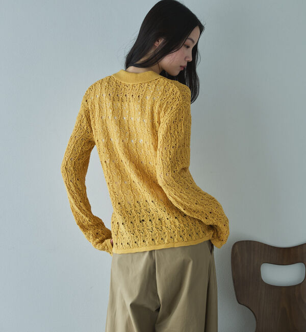 Doux archives「透かし編みカーディガン」|カーディガン|