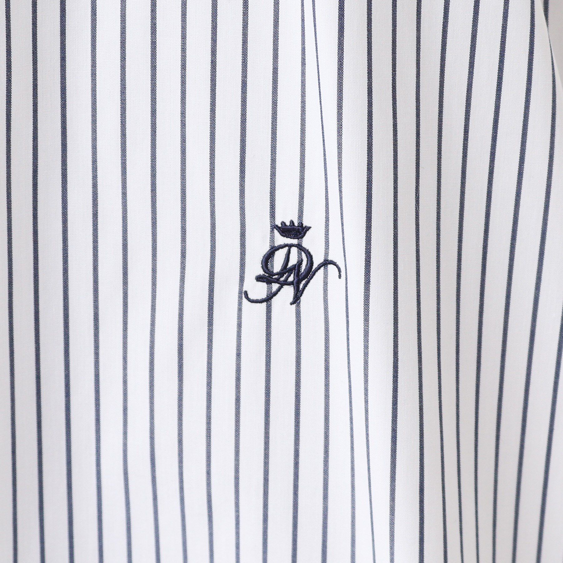 Dessin「【洗える】オリジナルストライプ柄シャツワンピース（S～L）」|ワンピース|