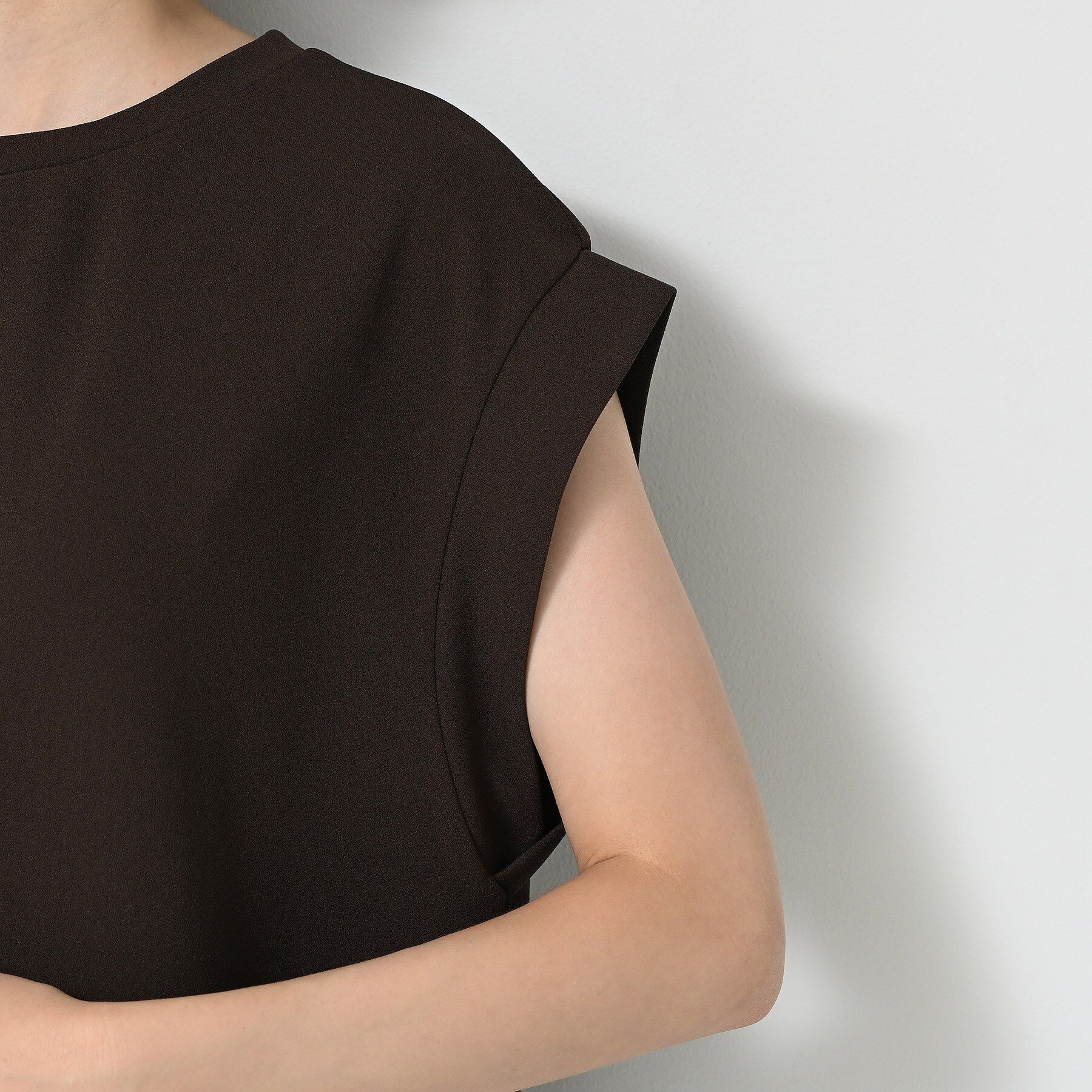 Dessin「【洗える】カットジョーゼットラインワンピース」|ワンピース|