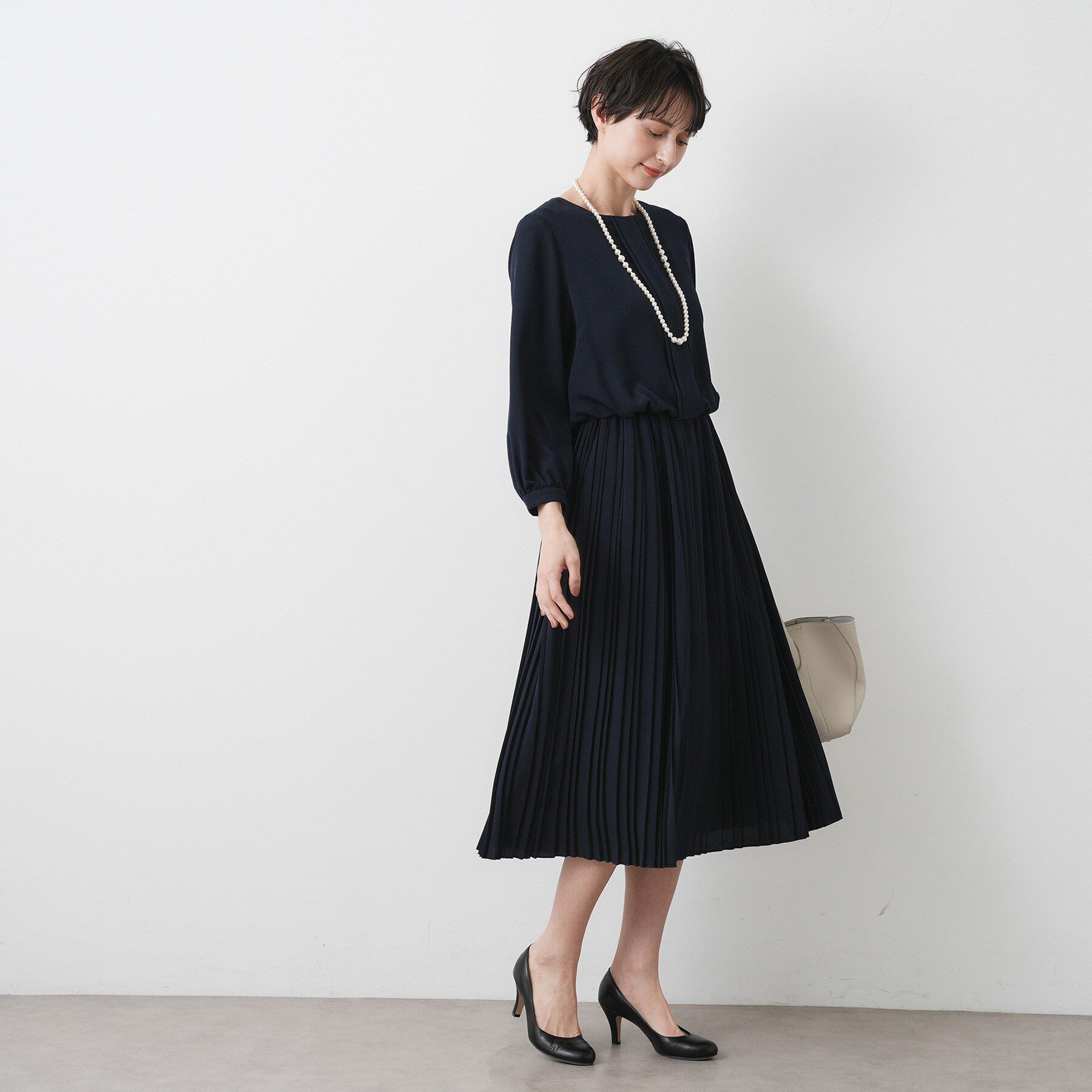 Dessin「【入卒/セレモニー】セレモニージョーゼットワンピース」|ワンピース|