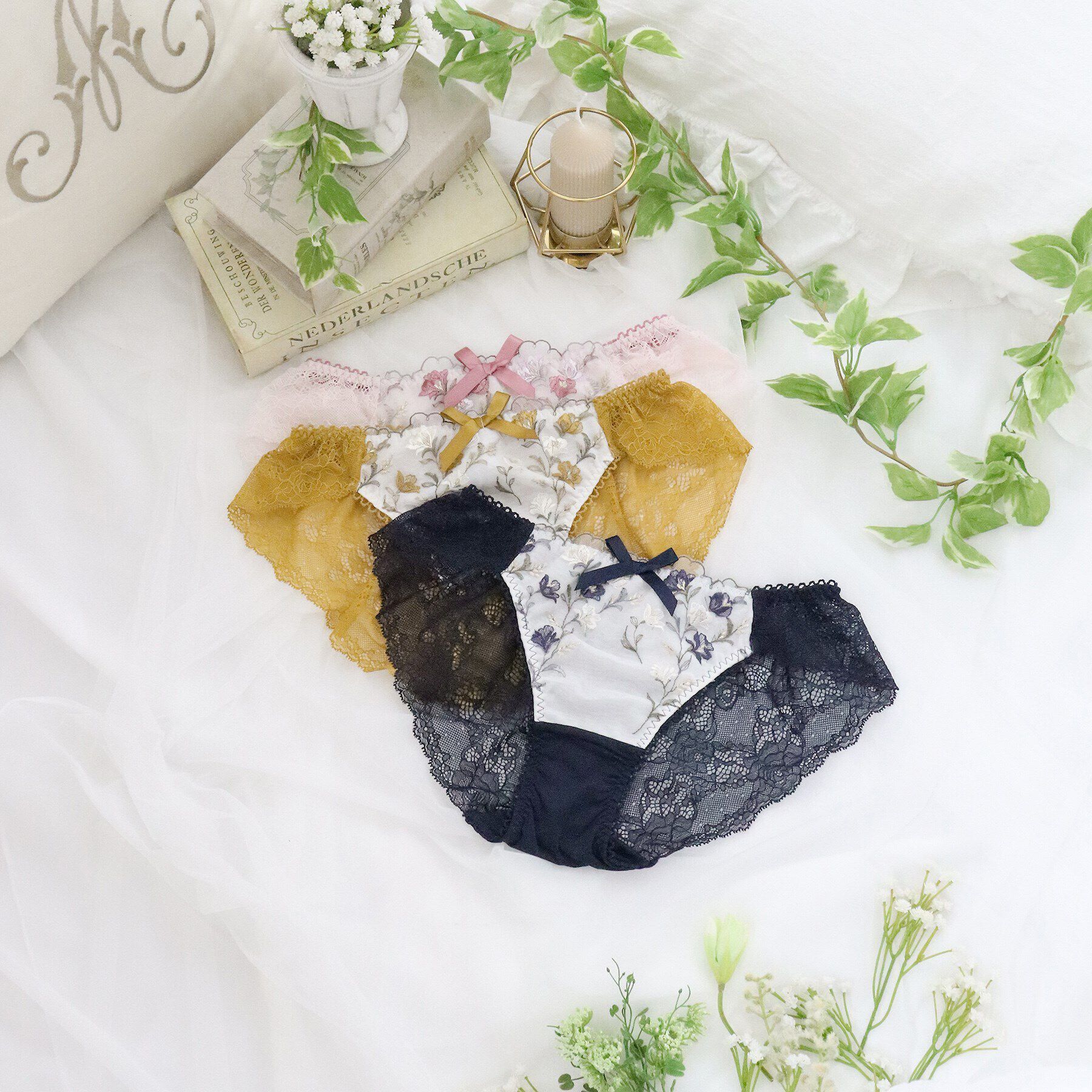 Risa Magli「リュカ レースショーツ」|インナー|