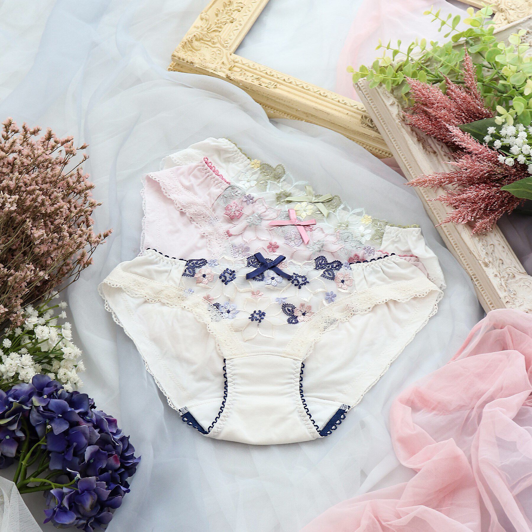 Risa Magli「カモミーユ サニタリーショーツ」|インナー|