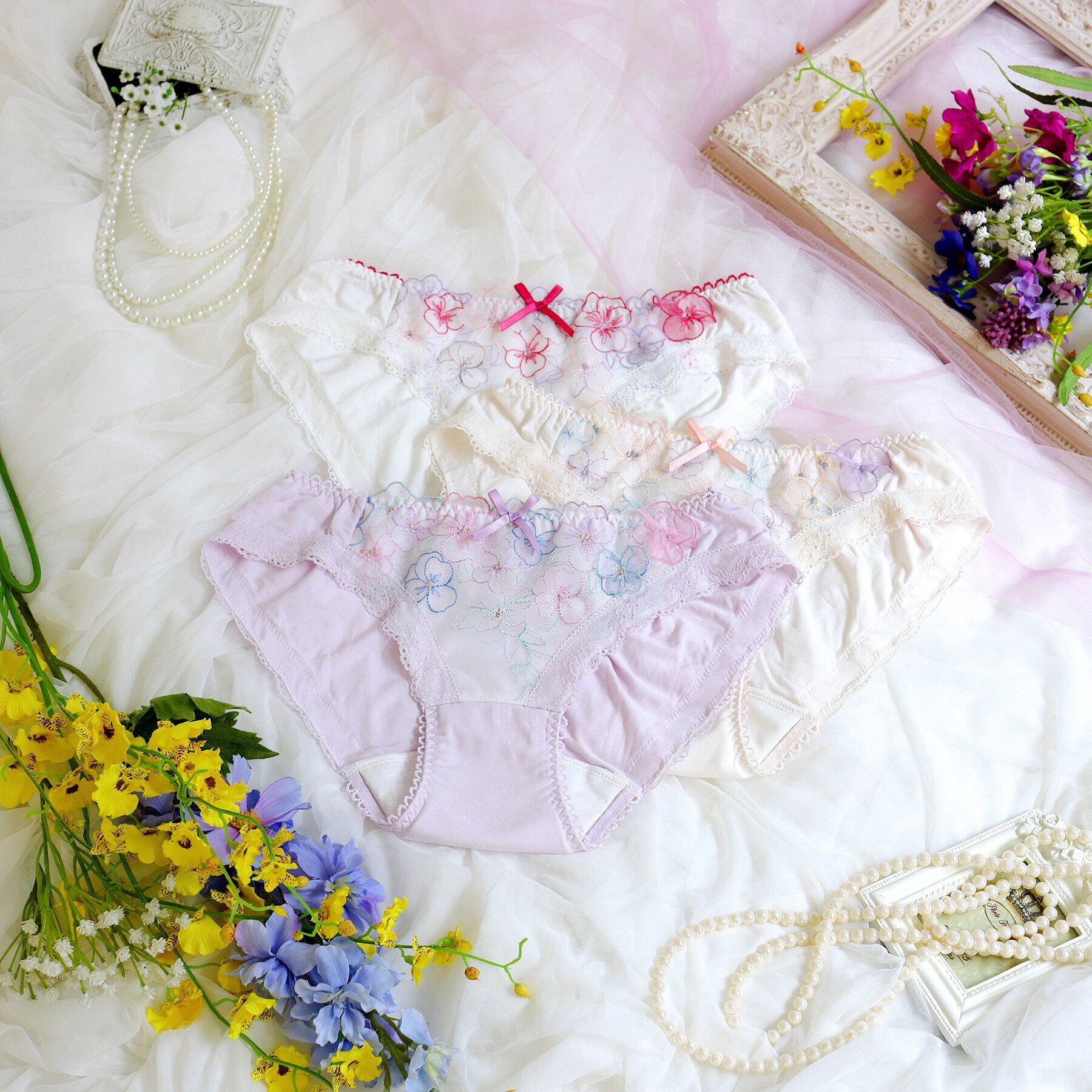 Risa Magli「フィオラ サニタリーショーツ」|インナー|