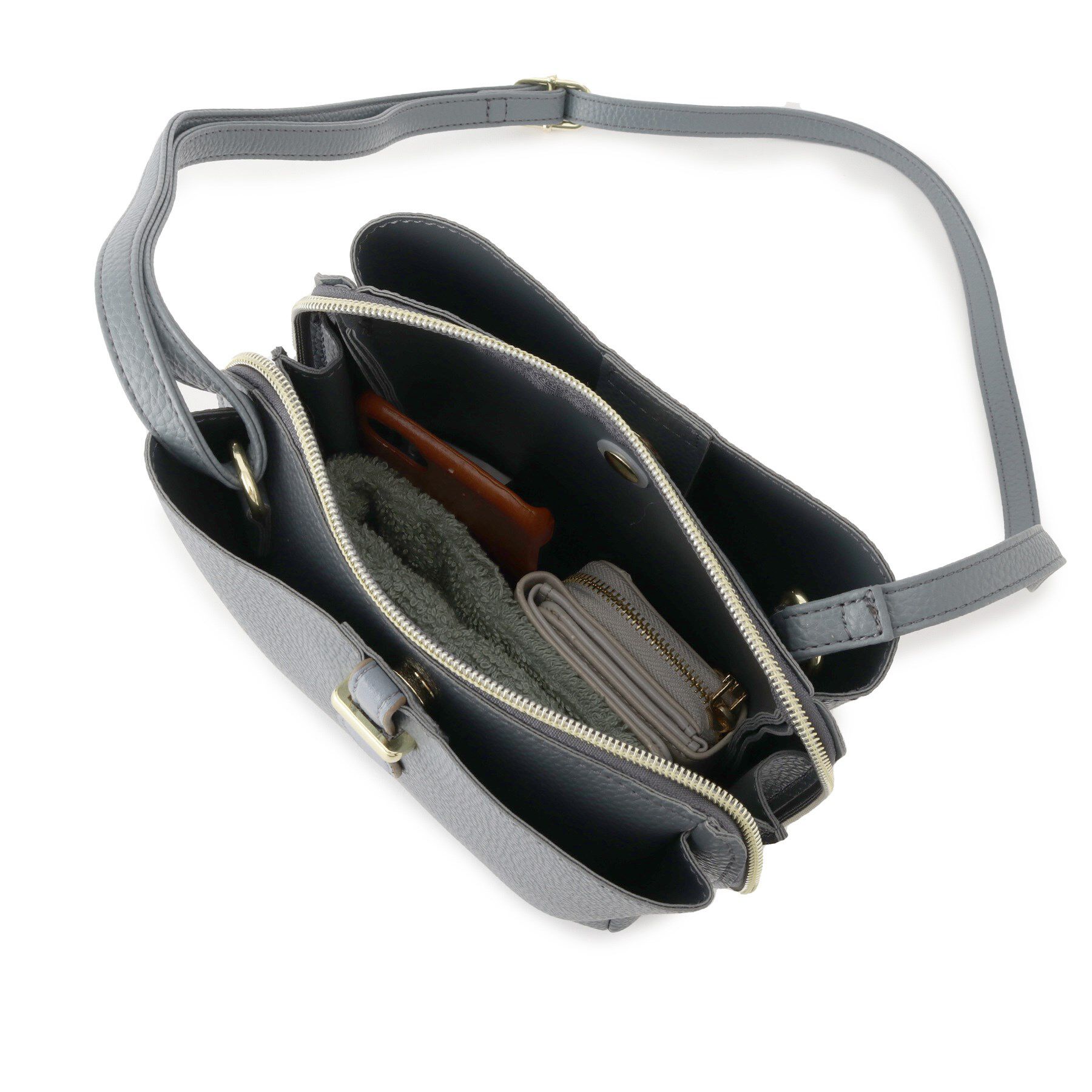 ITS&rsquo;DEMO「ベルト三層ミニショルダー」|ショルダー・メッセンジャー|