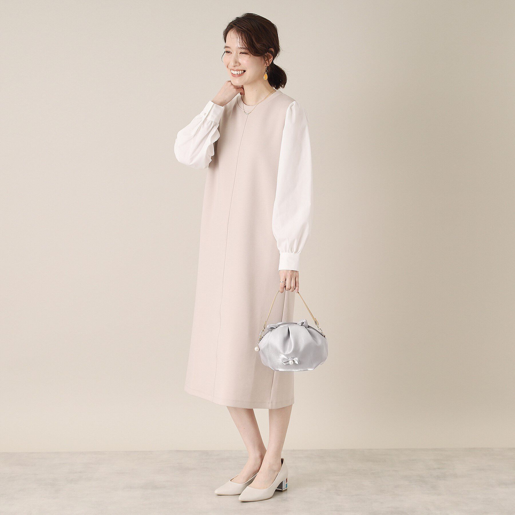 ITS&rsquo;DEMO「猫型ポーチミニトート」|ハンドバッグ|