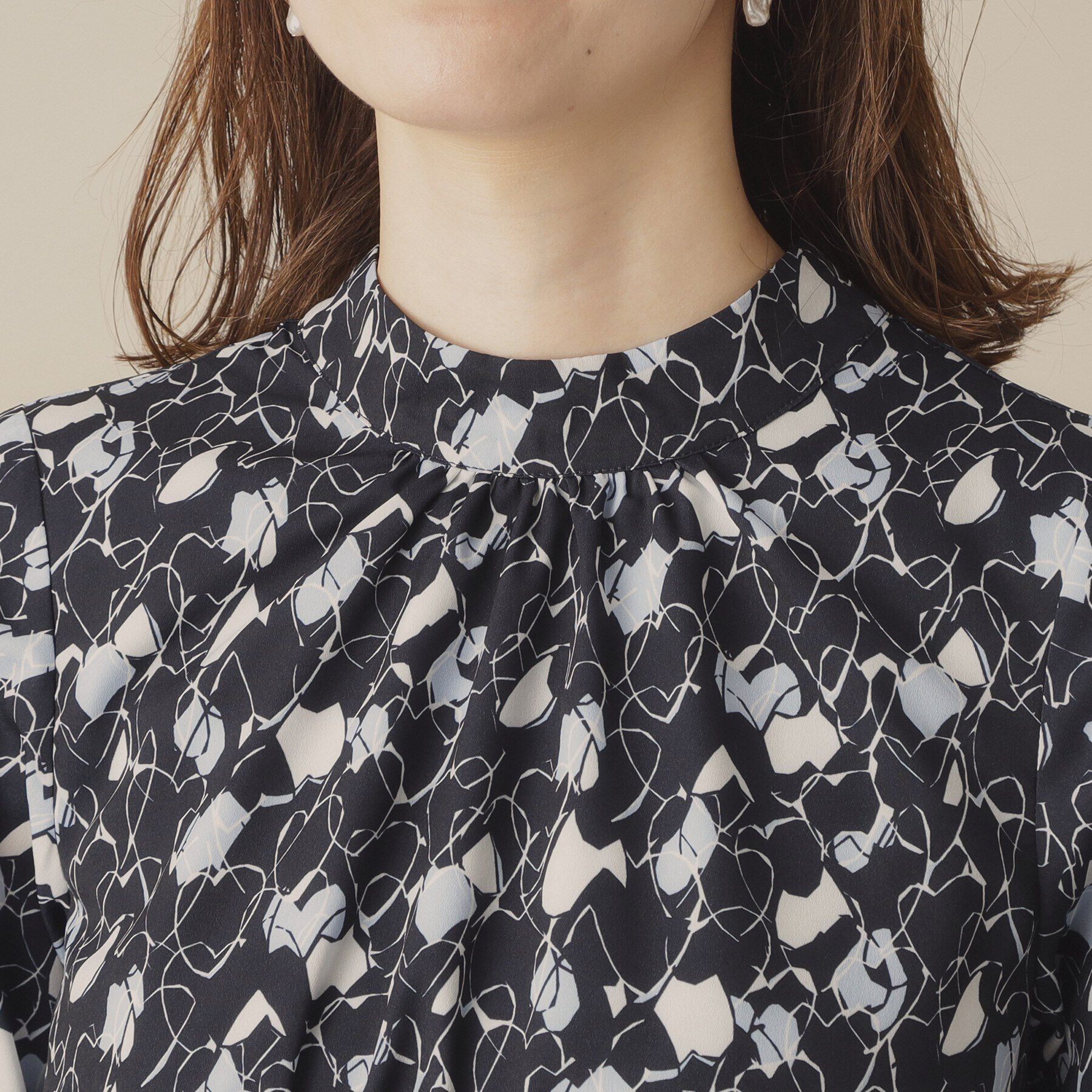 ITS&rsquo;DEMO「【手洗い可／ウエストゴム】ハートプリントワンピース」|ワンピース|