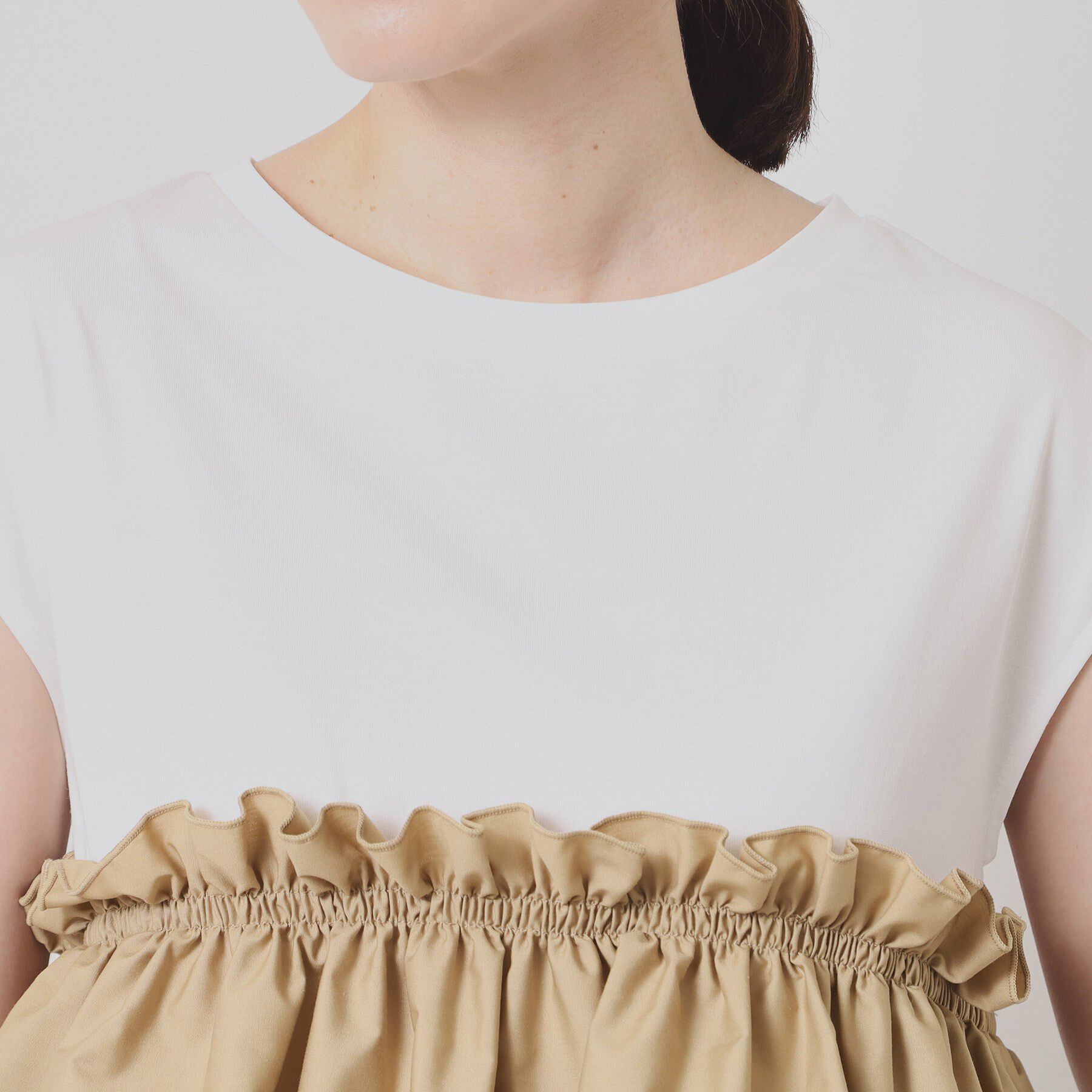 ITS&rsquo;DEMO「【手洗い可】ビスチェ風プルオーバー」|Tシャツ・カットソー|