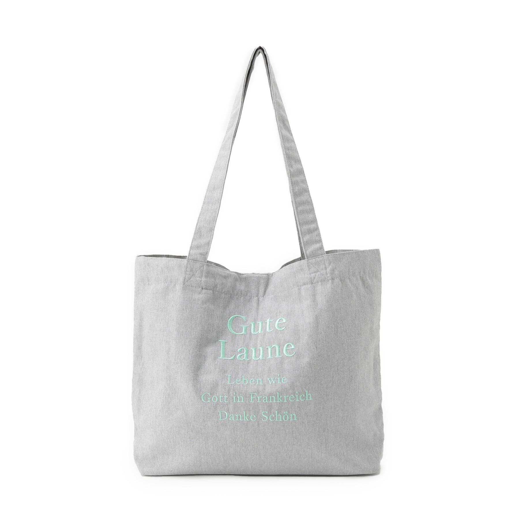 ITS&rsquo;DEMO「【A4対応】ロゴ刺繍ラージトート」|トートバッグ|