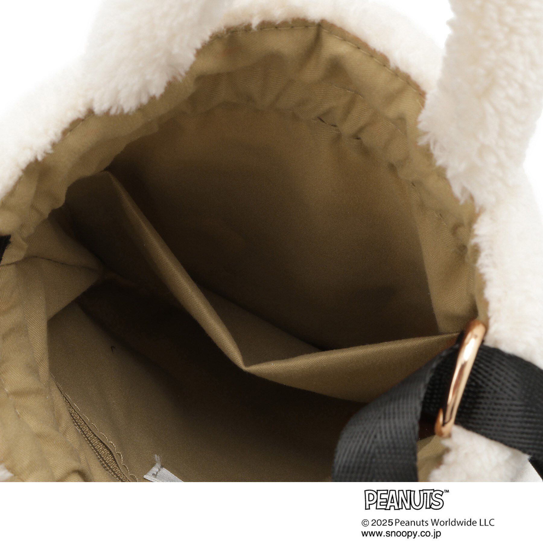 ITS&rsquo;DEMO「＜PEANUTS＞ボア刺繍ショルダー」|ショルダー・メッセンジャー|