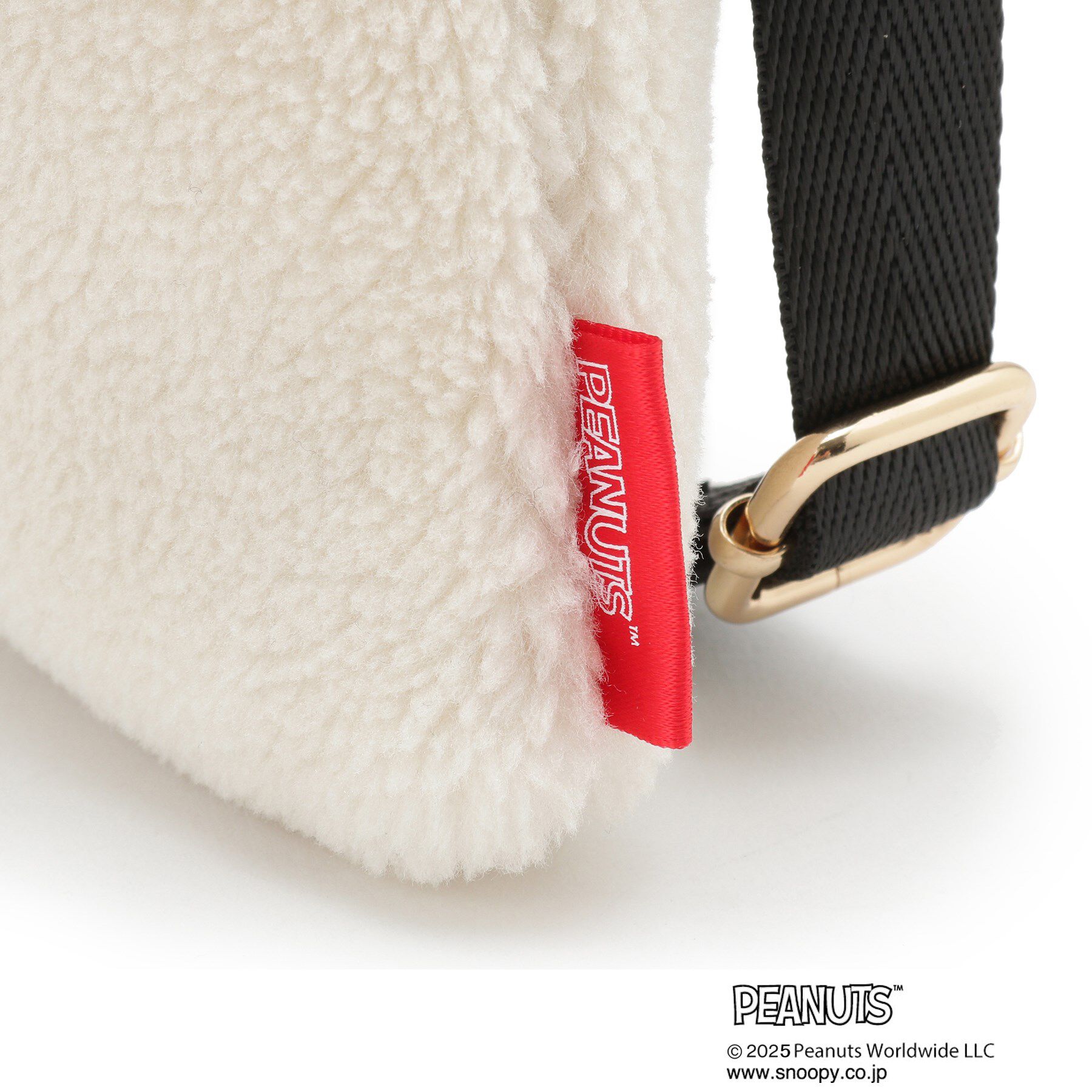 ITS&rsquo;DEMO「＜PEANUTS＞ボア刺繍ショルダー」|ショルダー・メッセンジャー|