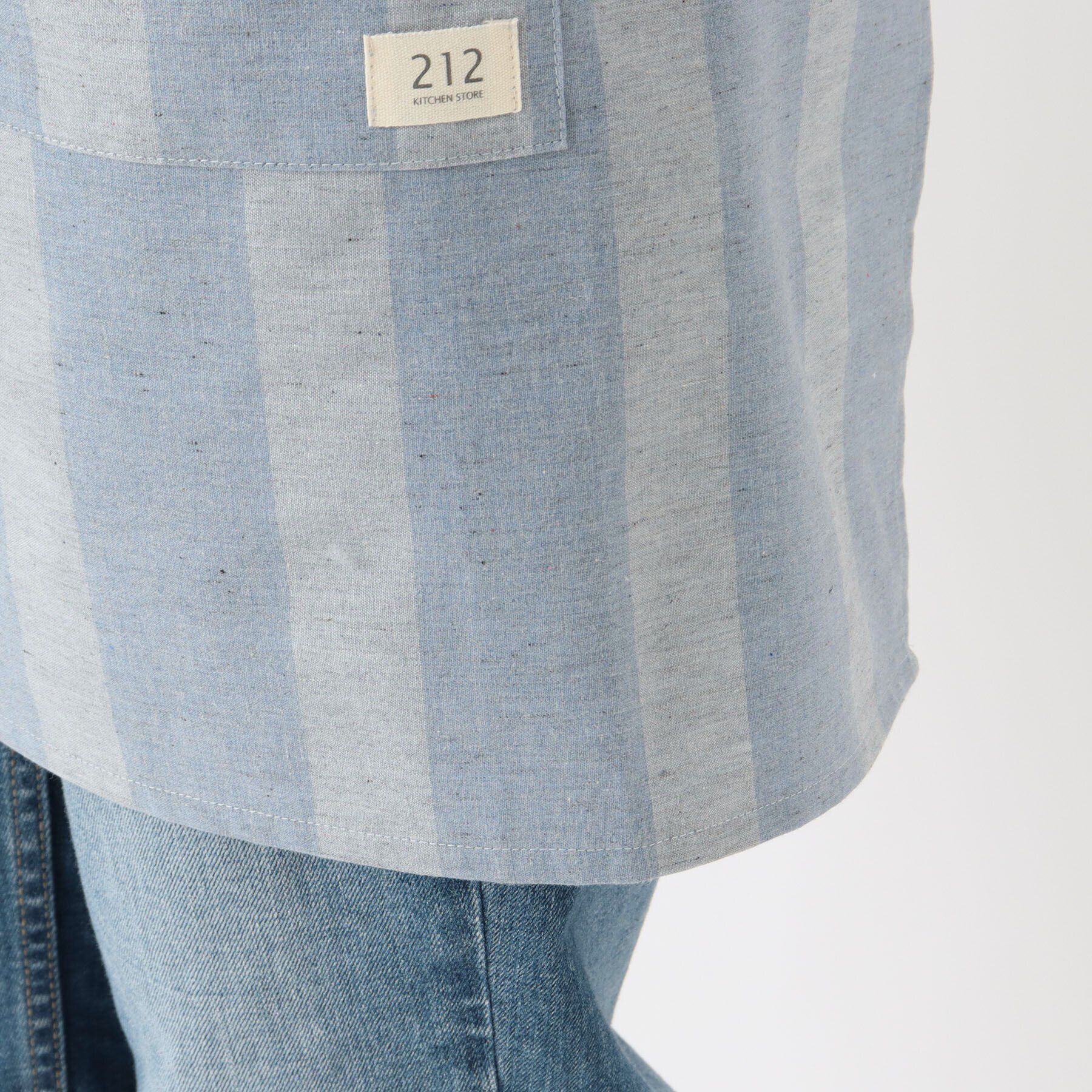 212 KITCHEN STORE「サーキュリック カフェエプロン ストライプ ＜212Kオリジナル＞」|食器・キッチングッズ|