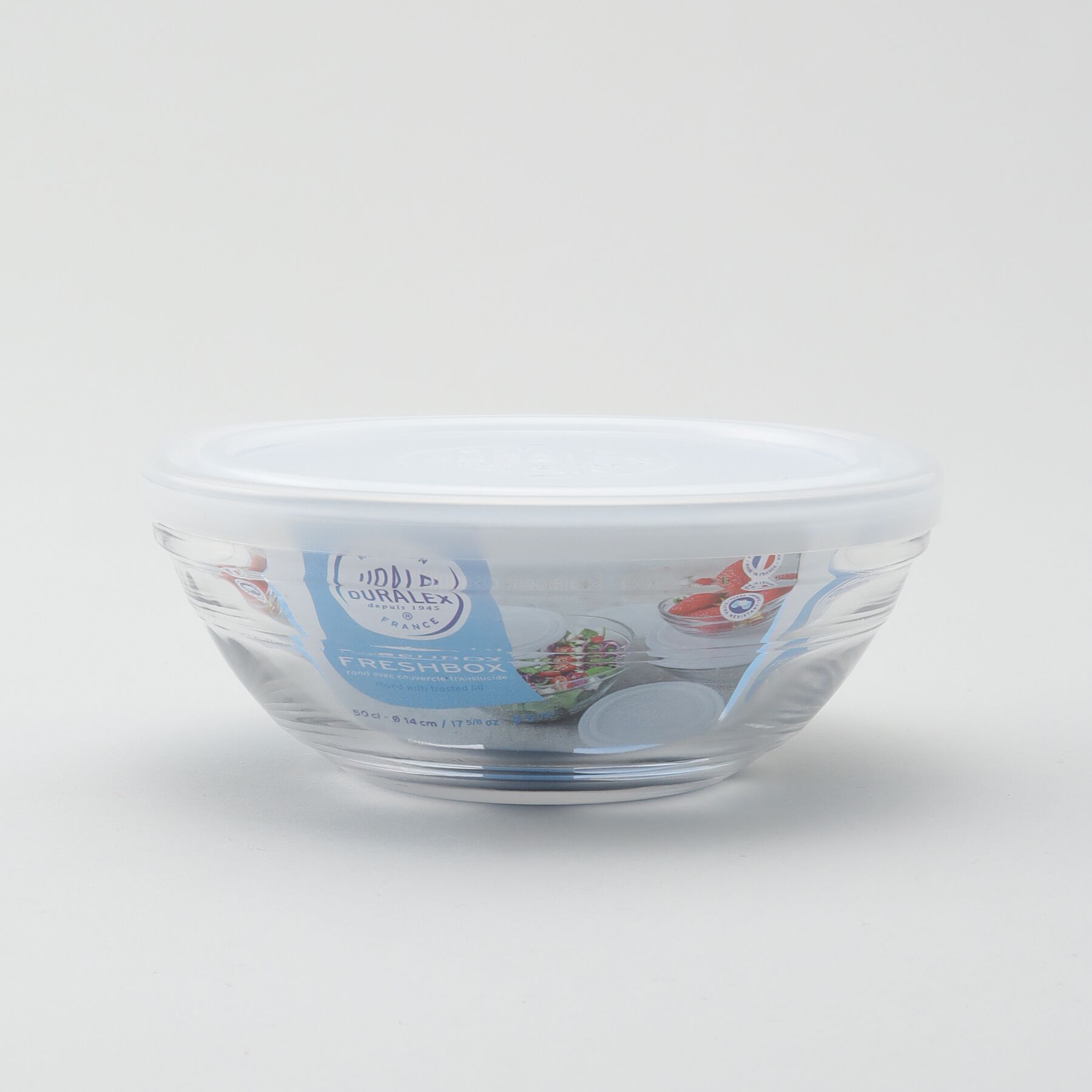 212 KITCHEN STORE「白蓋つきラウンドボウル 0.5L ＜DURALEX  デュラレックス＞」|食器・キッチングッズ|