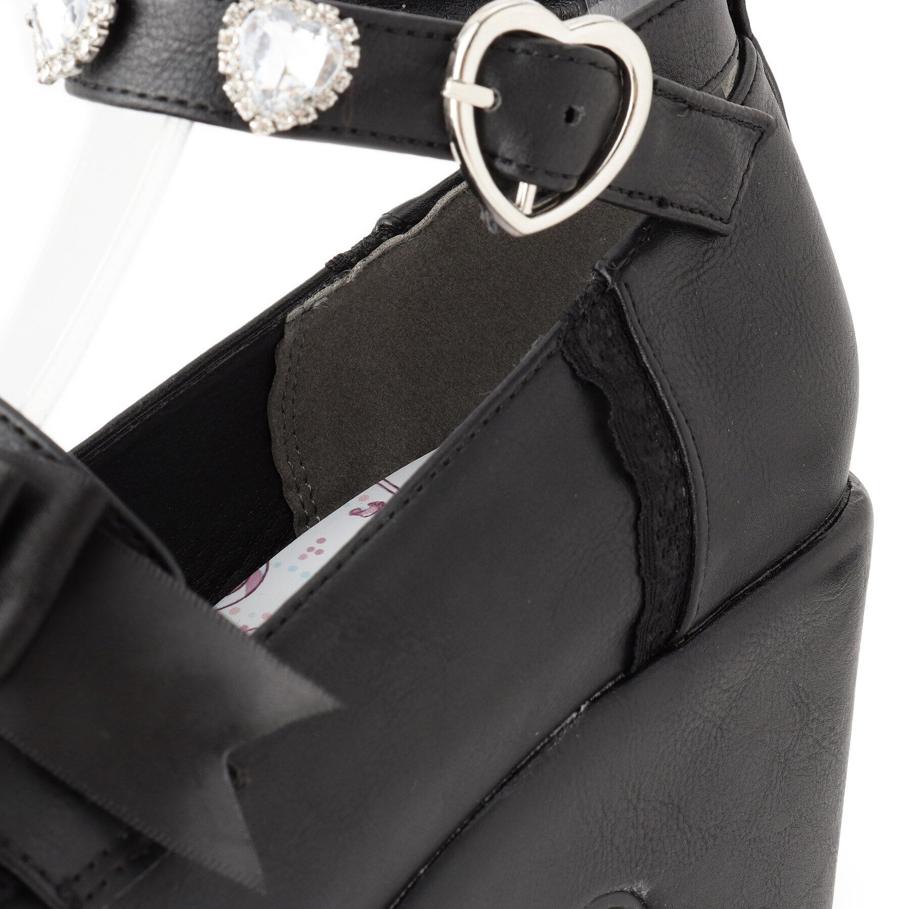 csT&P「厚底リボン付き3WAYキラキラパンプス」|パンプス|