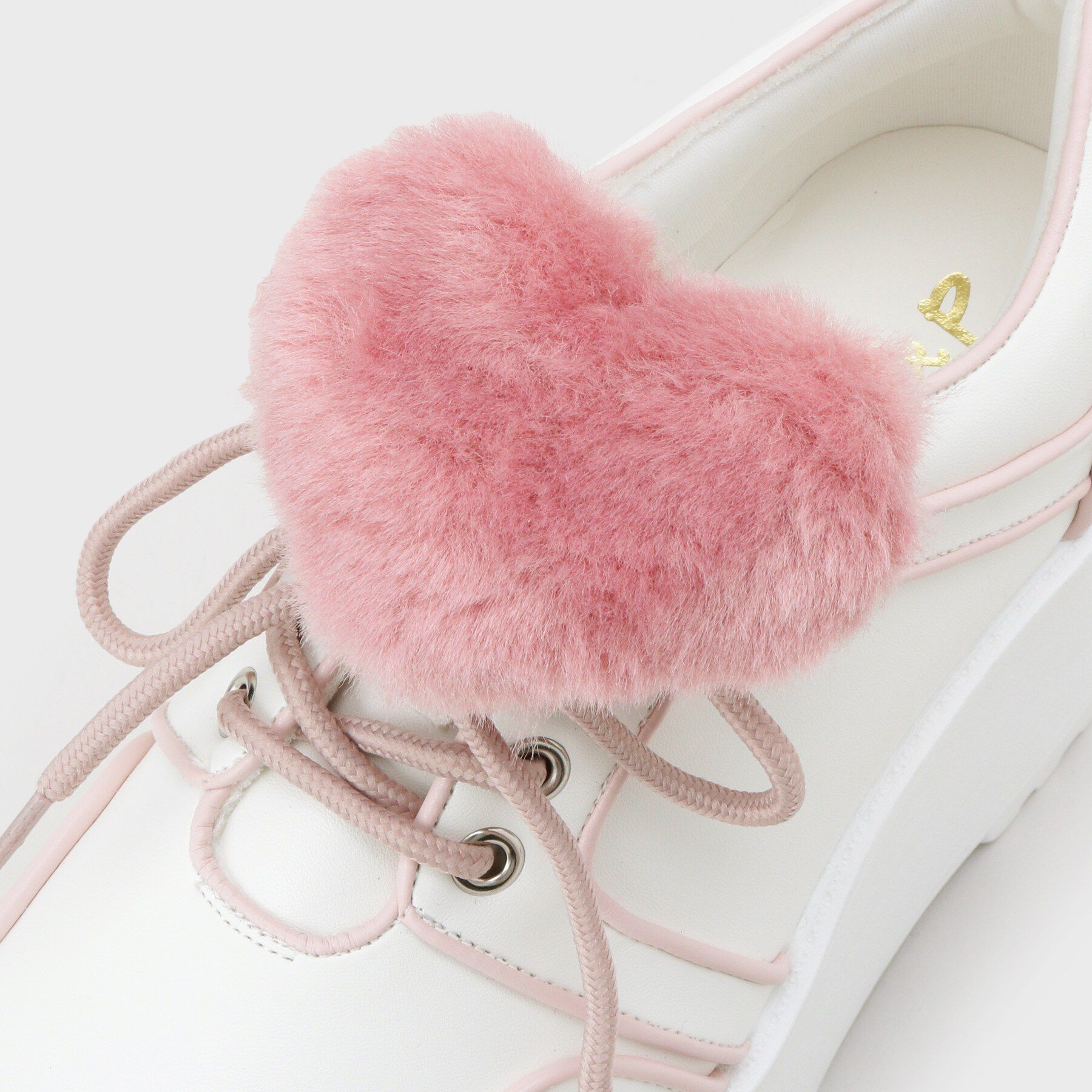 csT&P「ハートチャーム付き厚底」|スニーカー|