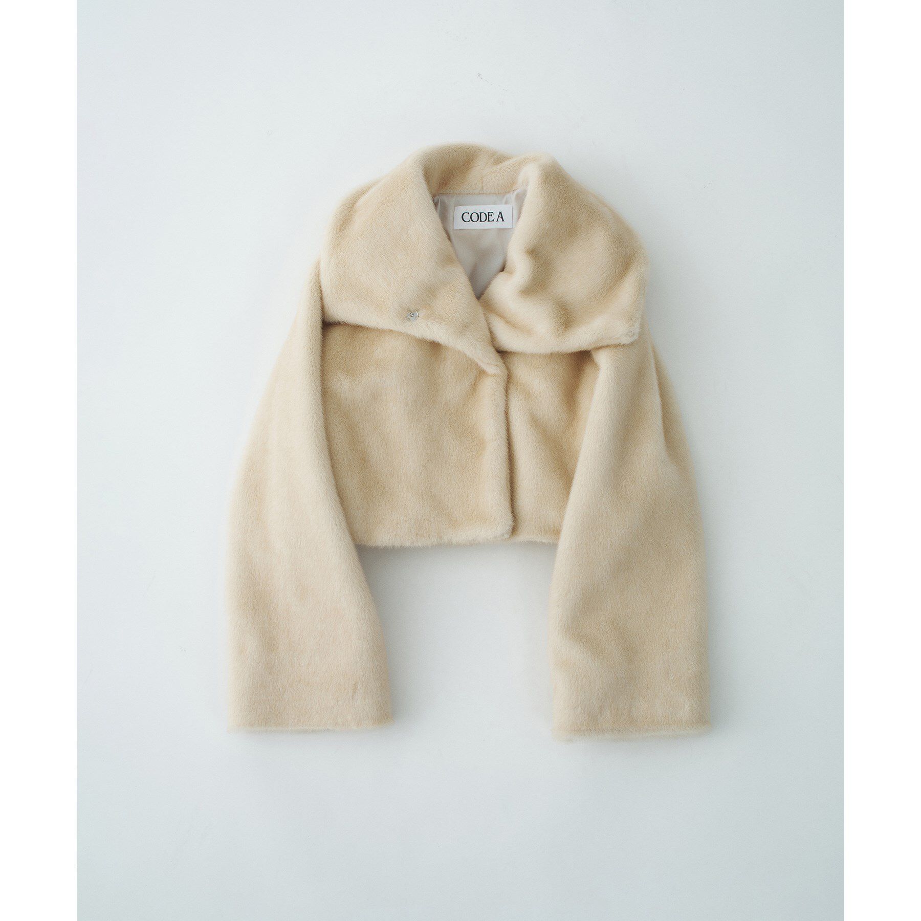 CODE A「faux mink short jacket」|ブルゾン・スタジャン|