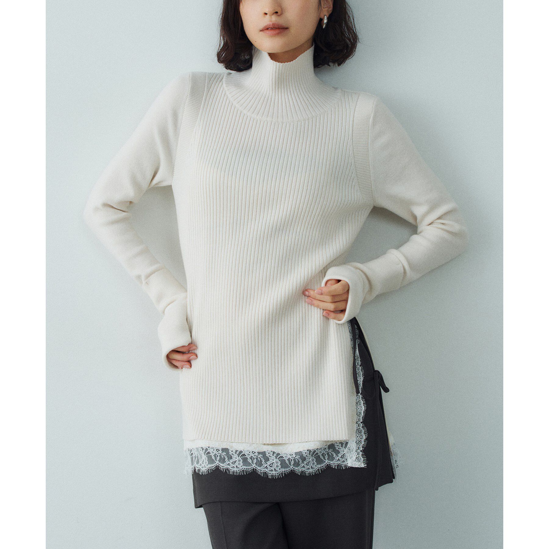 CODE A「modern turtleneck knit」|ニット・セーター|
