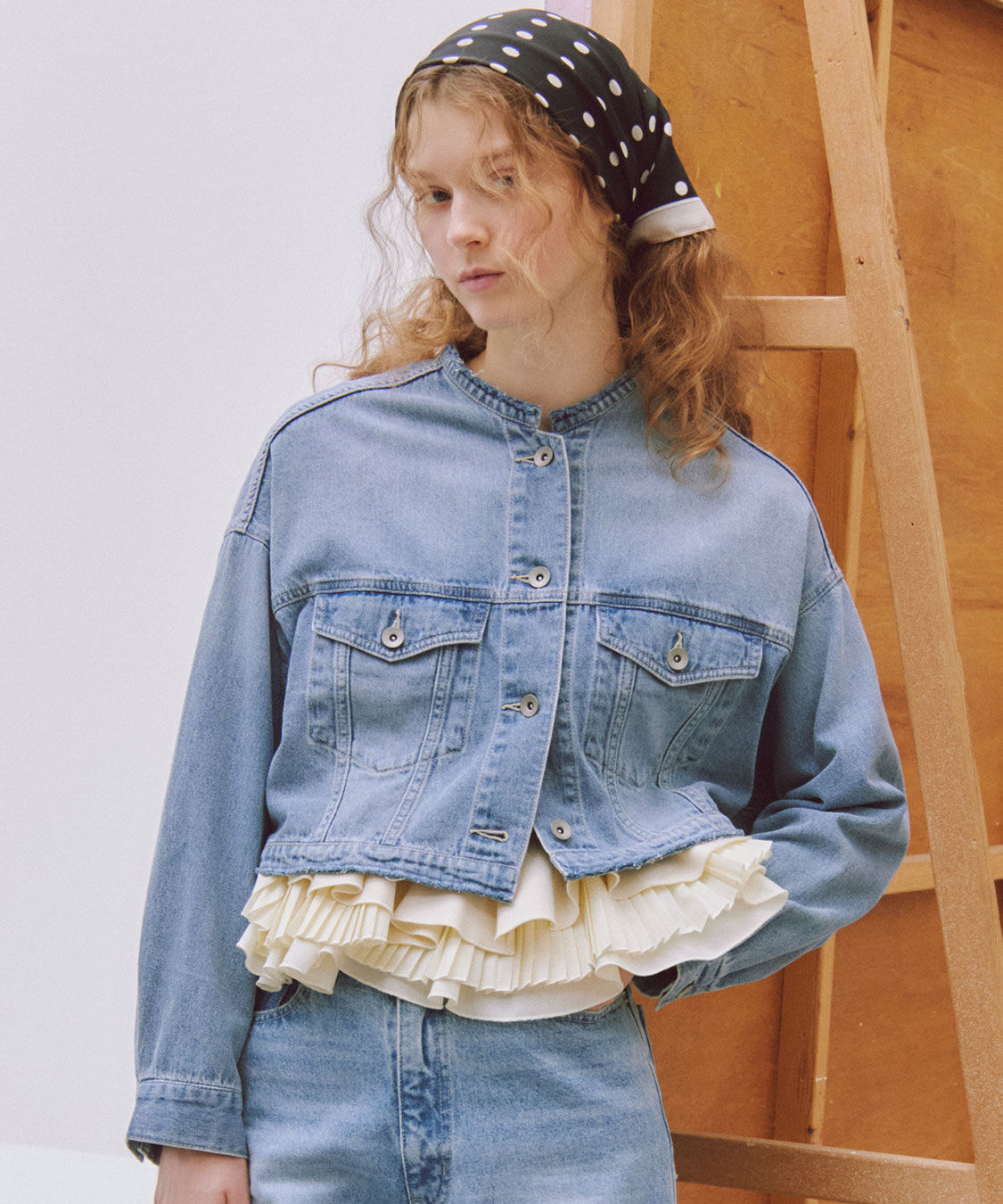 COCO DEAL「ランダムフリルペプラムトップス」|Tシャツ・カットソー|