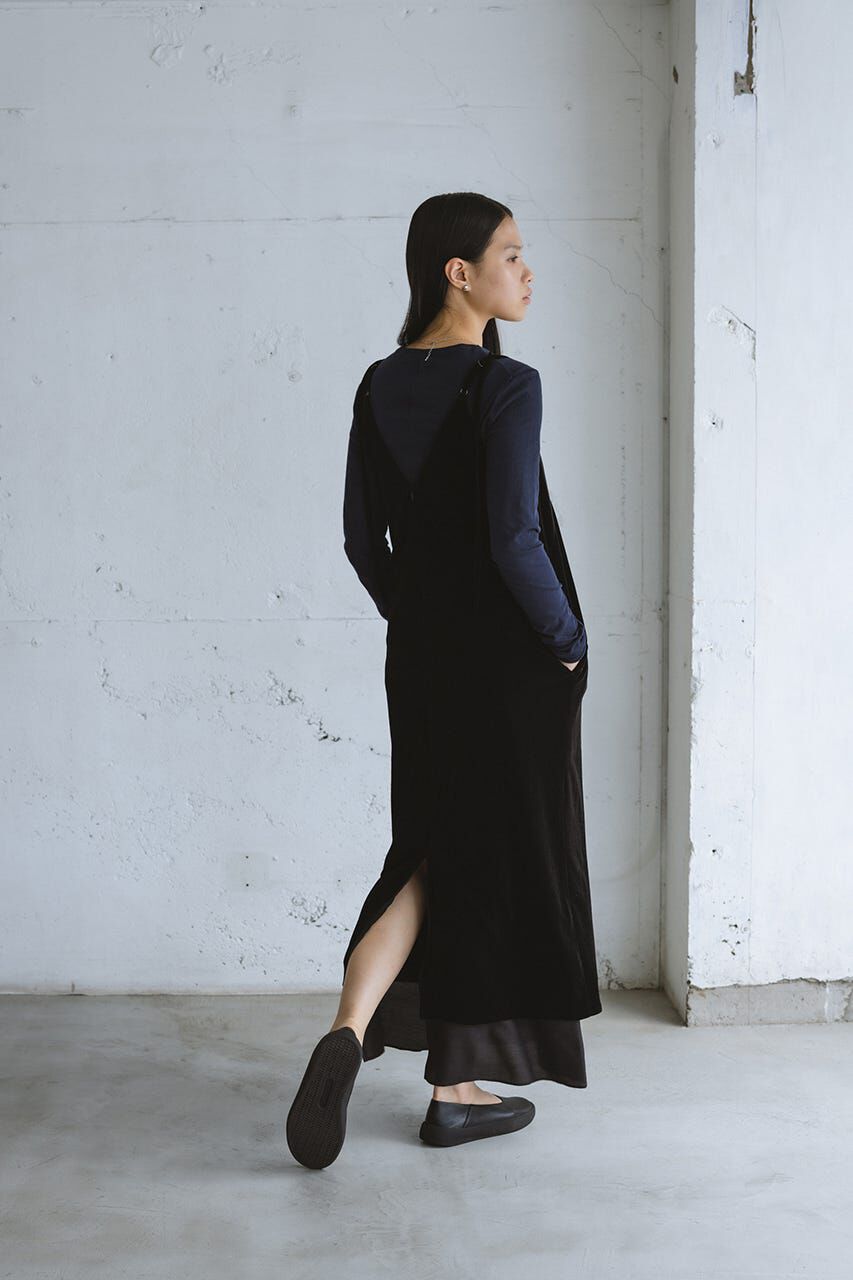 STYLEMIXER「ベロアレイヤーキャミワンピース」|ワンピース|