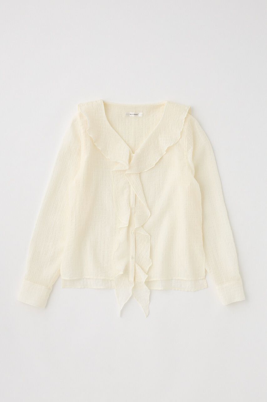 MOUSSY「SAILOR ブラウス」|シャツ・ブラウス|O/WHT1