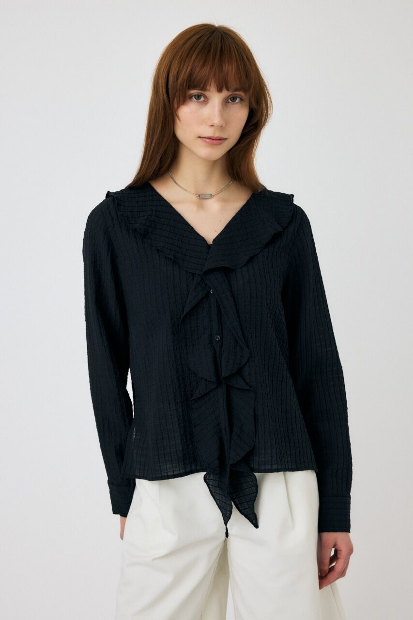 MOUSSY「SAILOR ブラウス」|シャツ・ブラウス|