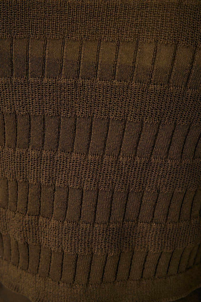 MOUSSY「KNIT キャミ & RIBBON シャツセット」|シャツ・ブラウス|