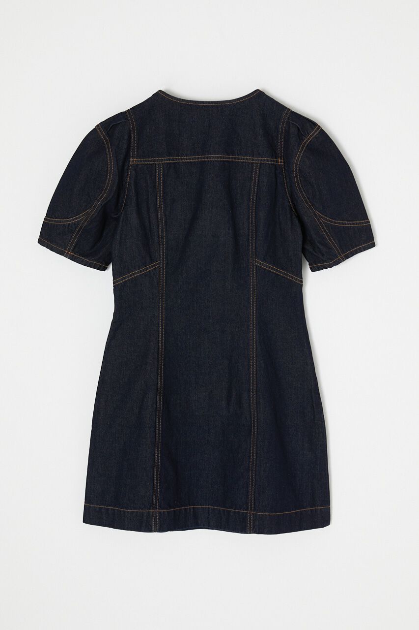 MOUSSY「FRONT ZIP MINI ドレス」|ワンピース|