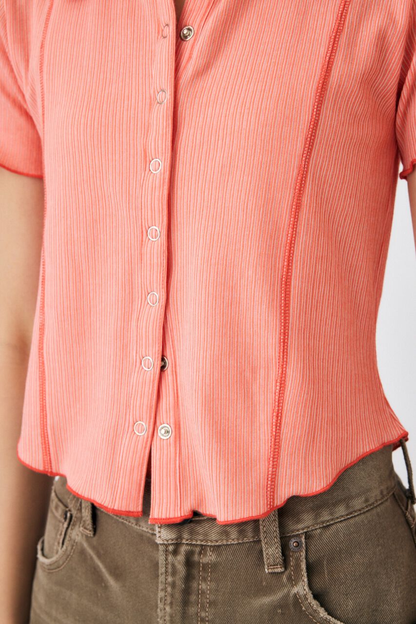 MOUSSY「MELLOW POLO トップス」|シャツ・ブラウス|