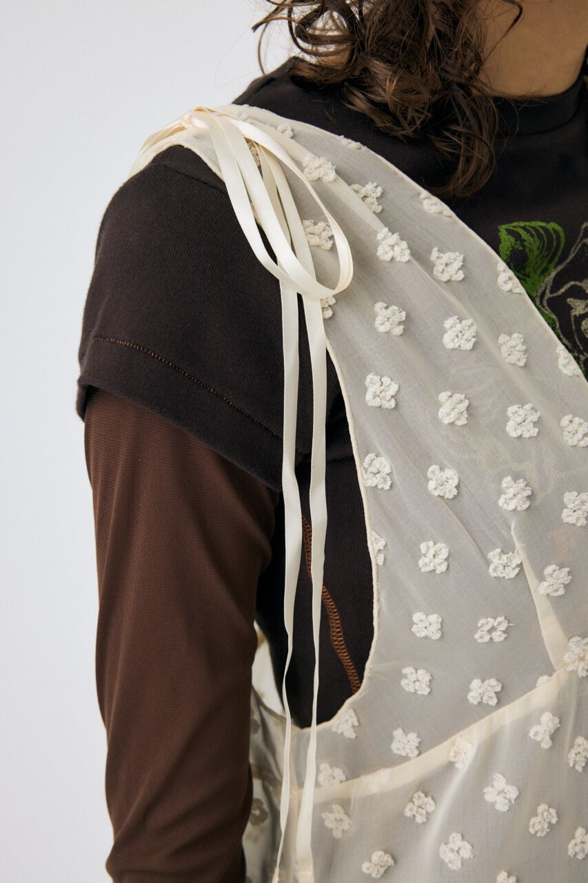 MOUSSY「FLOWER MOTIF シアーミニドレス」|ワンピース|