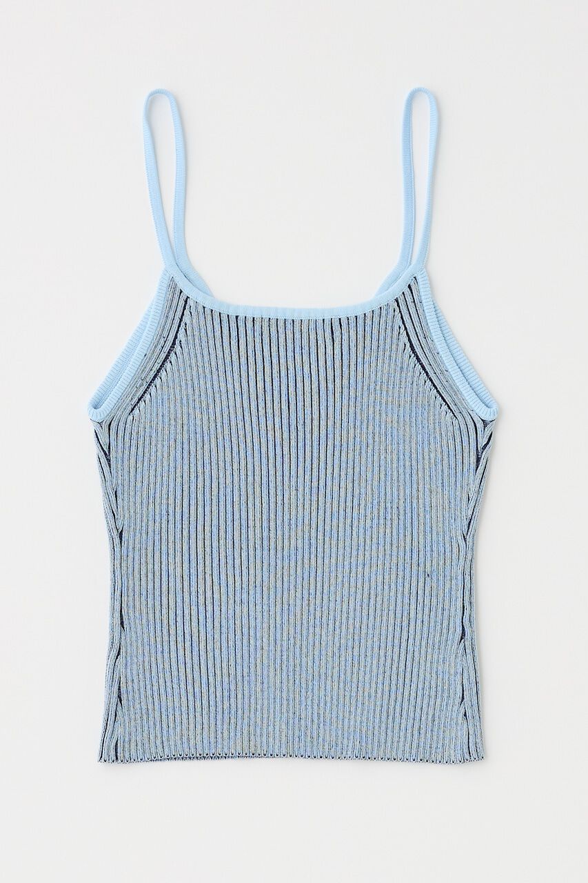 MOUSSY「RIB KNIT カーディガン&キャミ」|ニット・セーター|