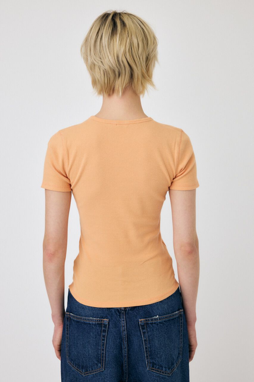 MOUSSY「BASIC RIB Tシャツ」|Tシャツ・カットソー|