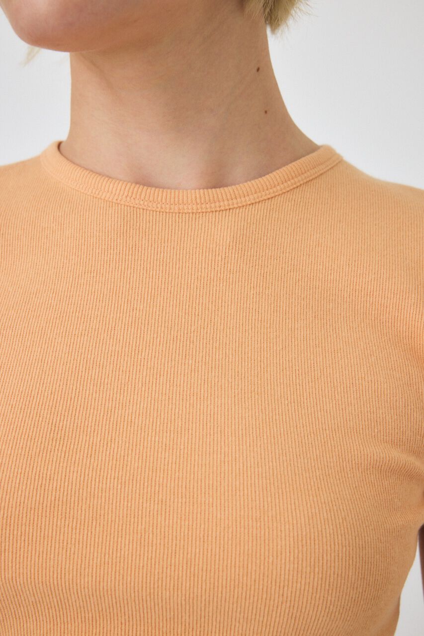 MOUSSY「BASIC RIB Tシャツ」|Tシャツ・カットソー|