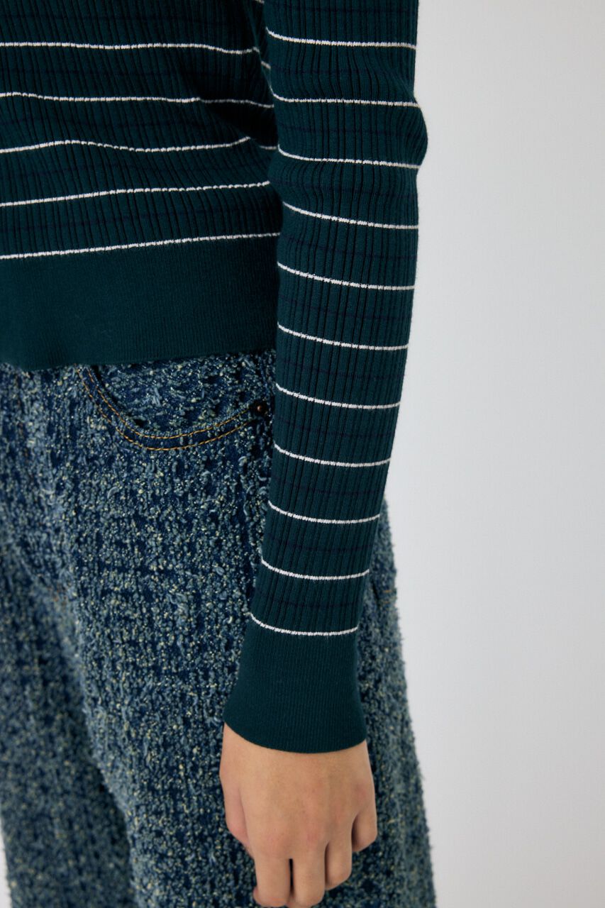 MOUSSY「SAILOR COLLAR ニット カーディガン」|ニット・セーター|