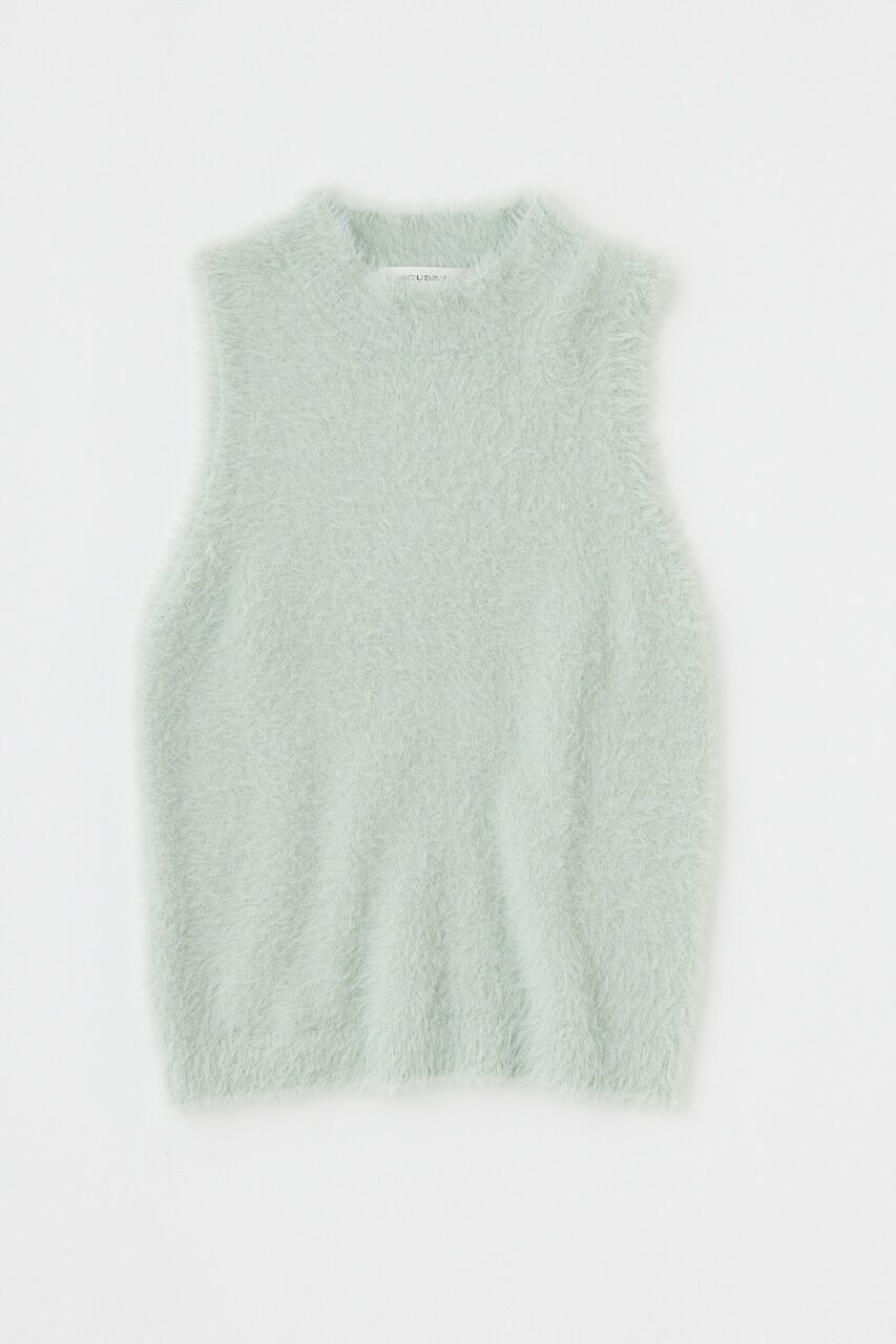 MOUSSY「SHAGGY KNIT ボレロ & タンク」|ニット・セーター|