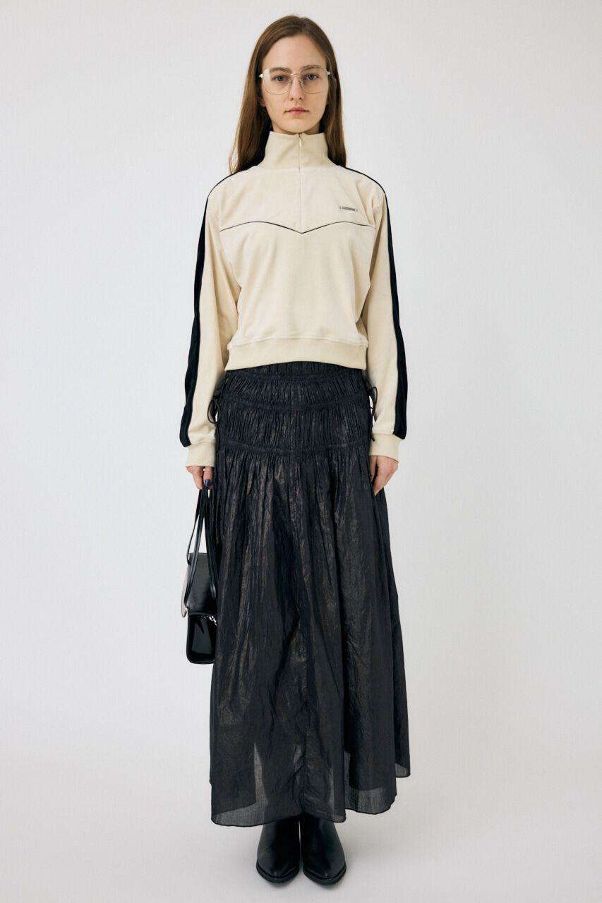 MOUSSY「SHIRRING ロングスカート」|スカート|