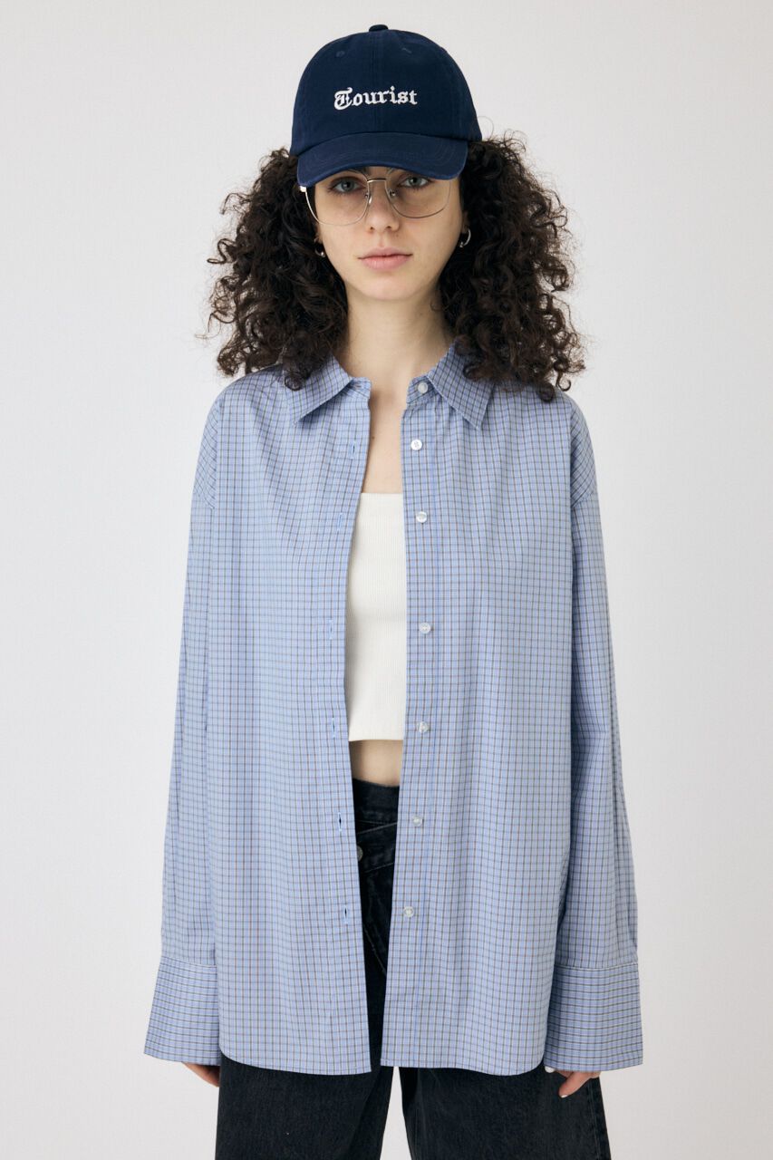 MOUSSY「WAIST TIE OVER シャツ」|シャツ・ブラウス|