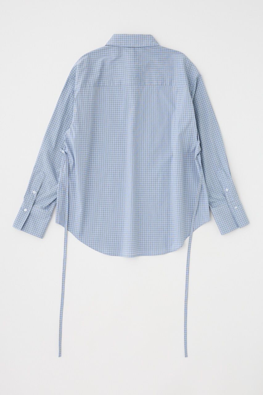 MOUSSY「WAIST TIE OVER シャツ」|シャツ・ブラウス|