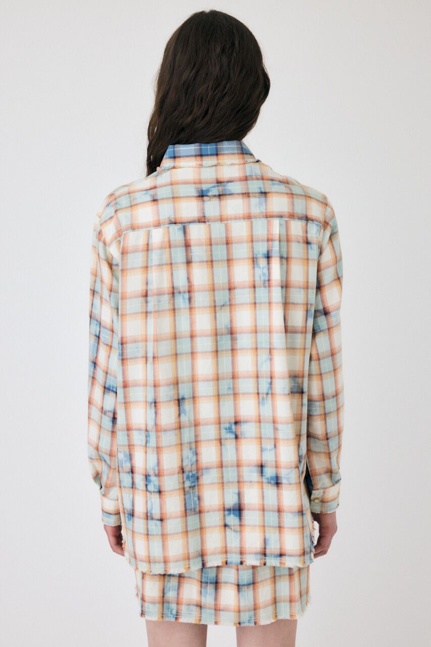 MOUSSY「BLEACH CHECK シャツ」|シャツ・ブラウス|