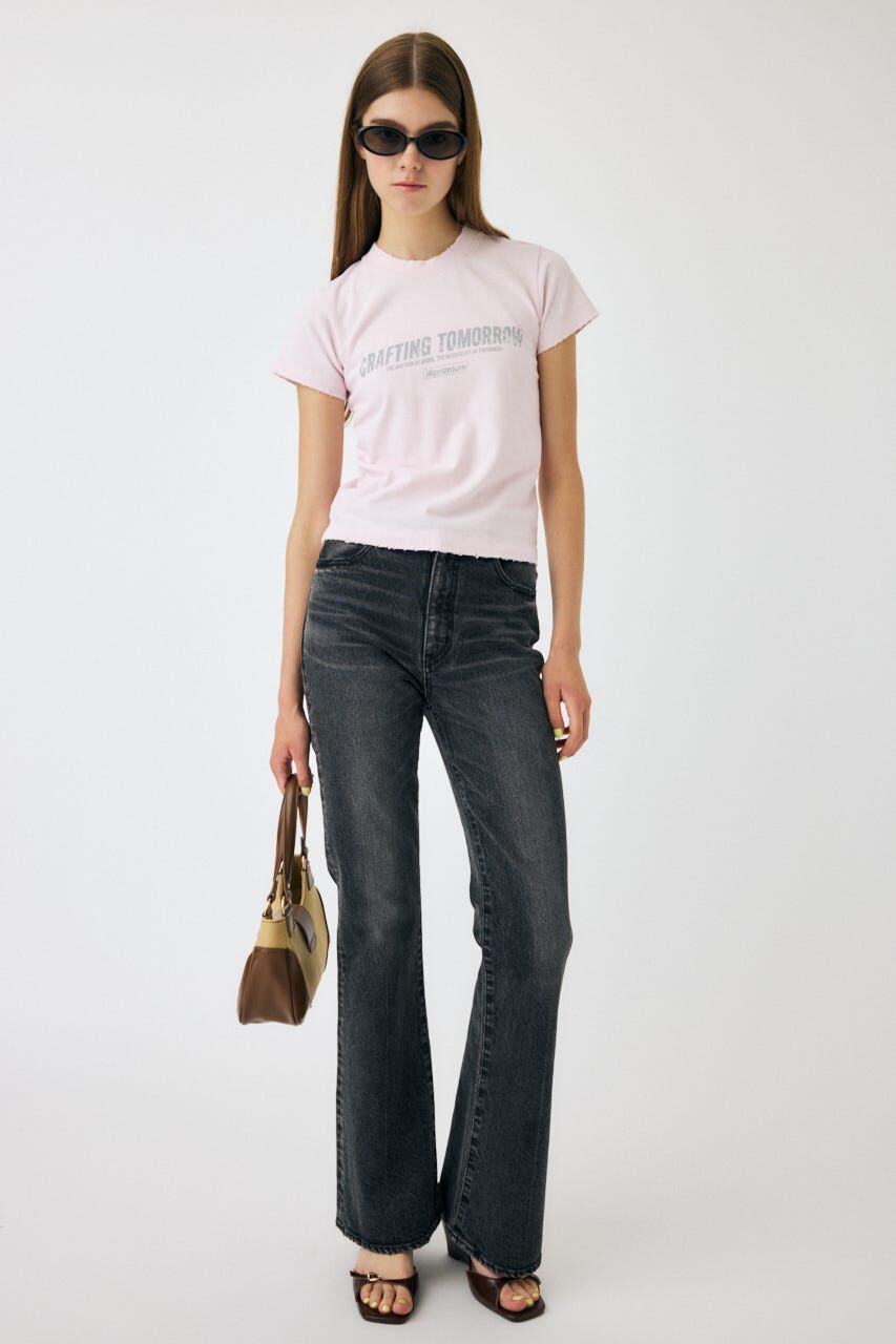 MOUSSY「FADED ロゴ TEE」|Tシャツ・カットソー|
