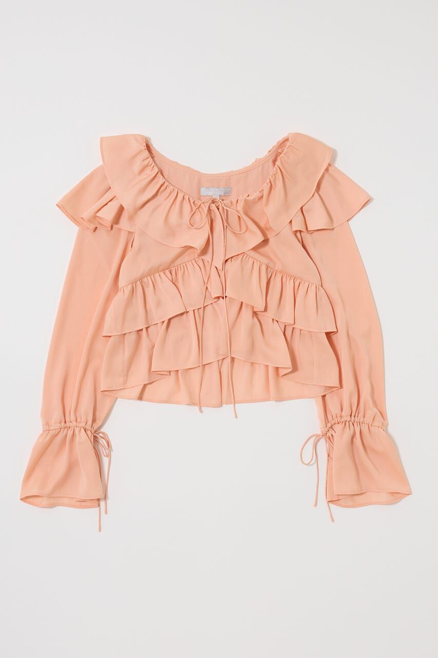 MOUSSY「PETAL ブラウス」|シャツ・ブラウス|