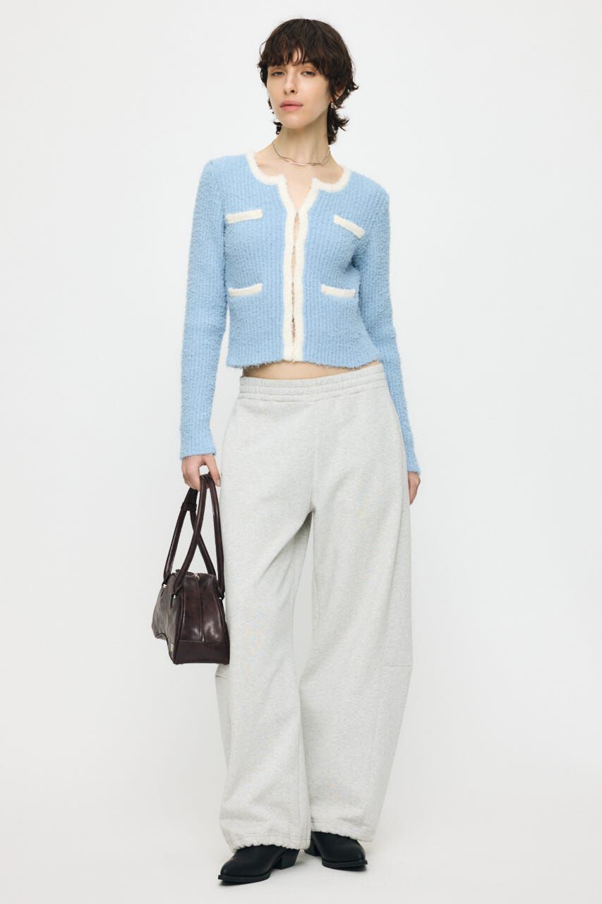 MOUSSY「FANCY YARN BI COLOR カーディガン」|カーディガン|