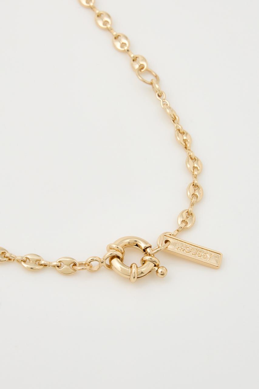 MOUSSY「COMBI CHAIN ネックレス」|ネックレス|