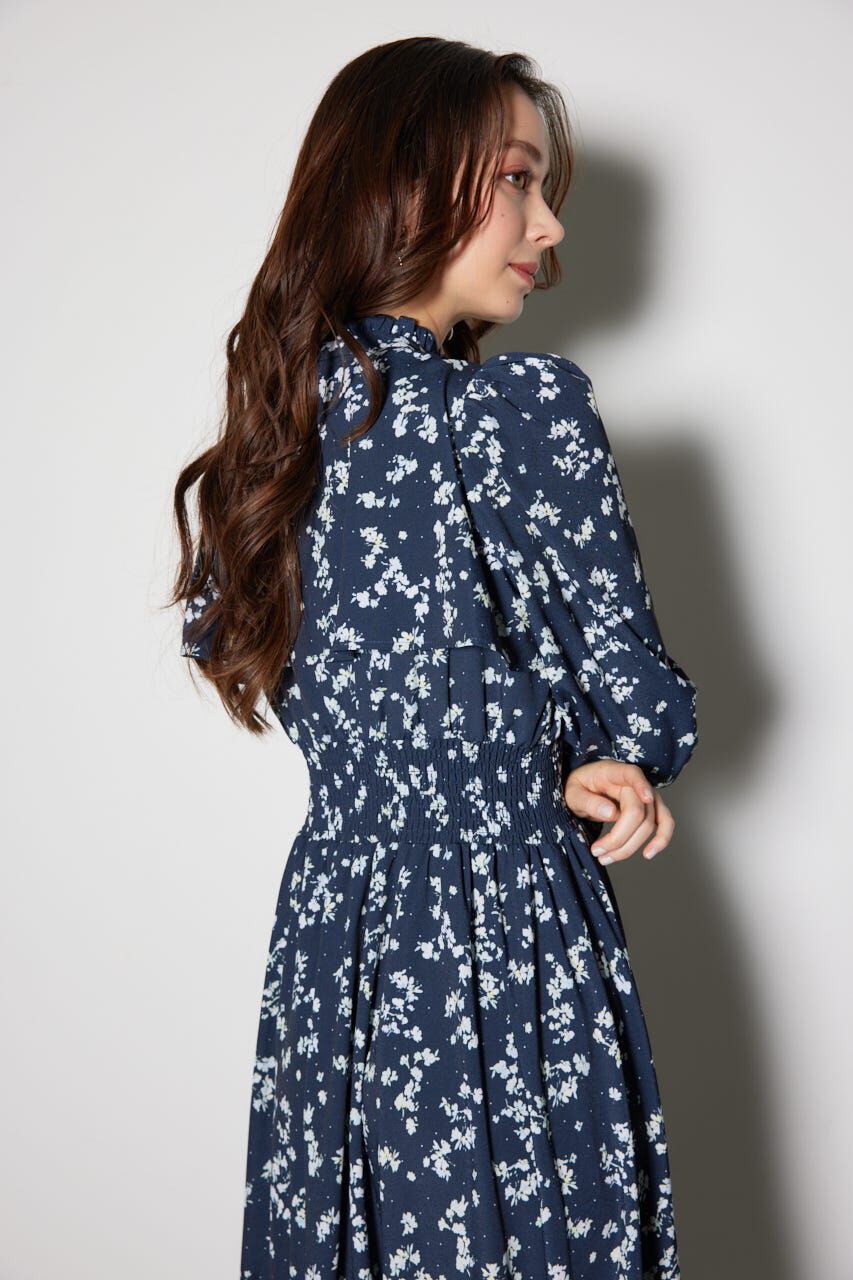 rienda「シャーリングフレアワンピース」|ワンピース|