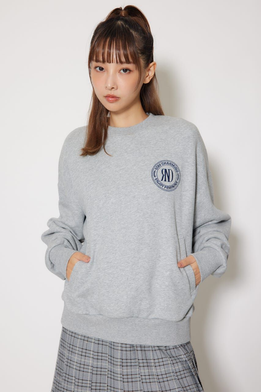 rienda「ユニセックスルーズスウェットトップス」|Tシャツ・カットソー|