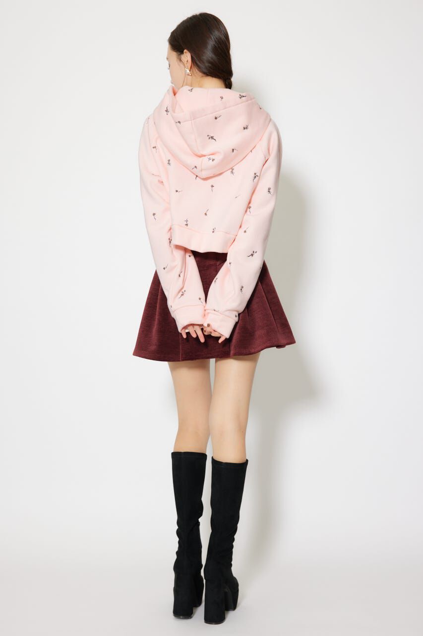 rienda「フラワー刺繍スウェットトップス」|Tシャツ・カットソー|