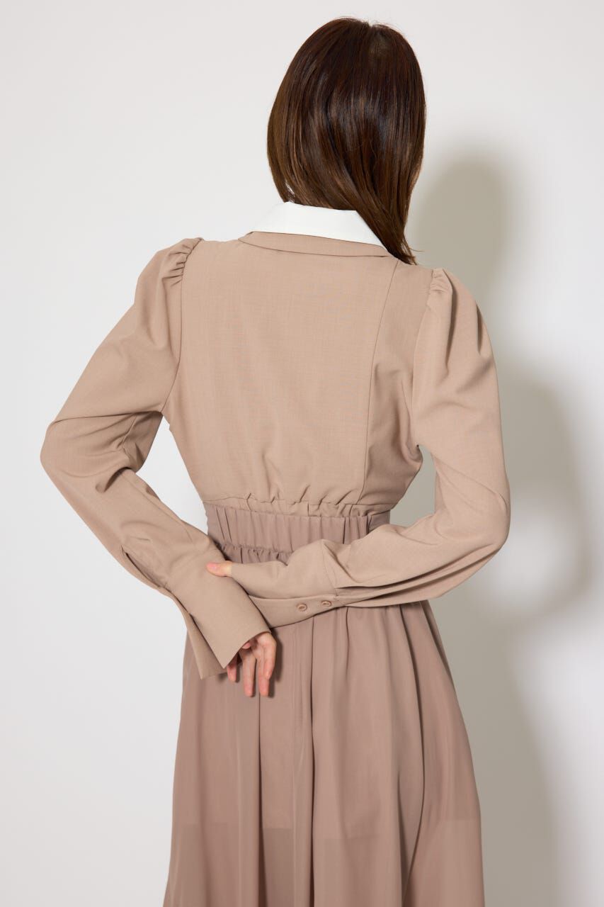 rienda「2WAYテーラーWカラーワンピース」|ワンピース|