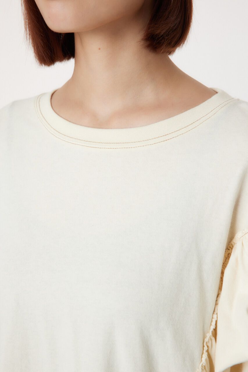 RODEO CROWNS「ステッチフリルトップス」|Tシャツ・カットソー|