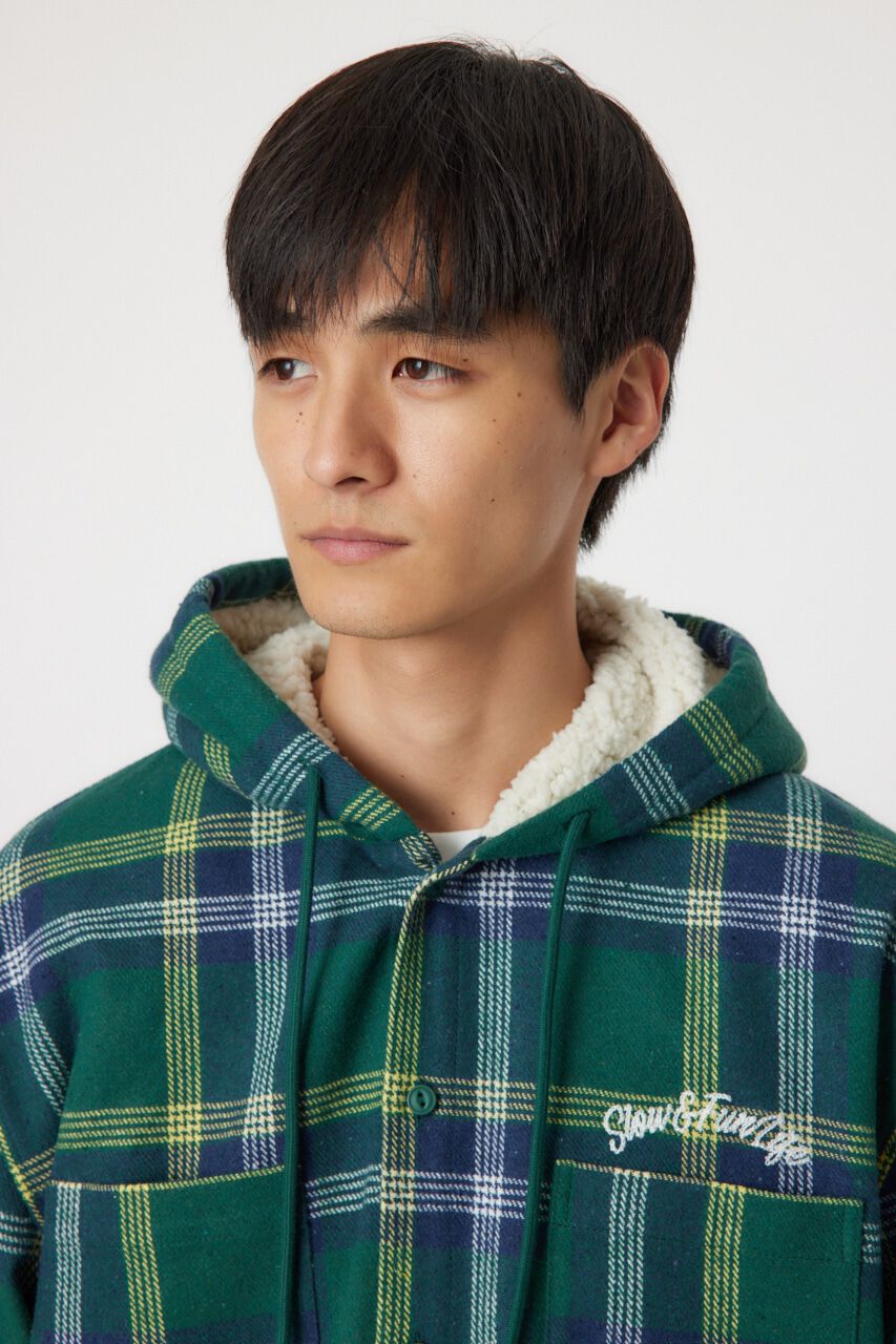 RODEO CROWNS「boa hooded シャツ」|シャツ・ブラウス|