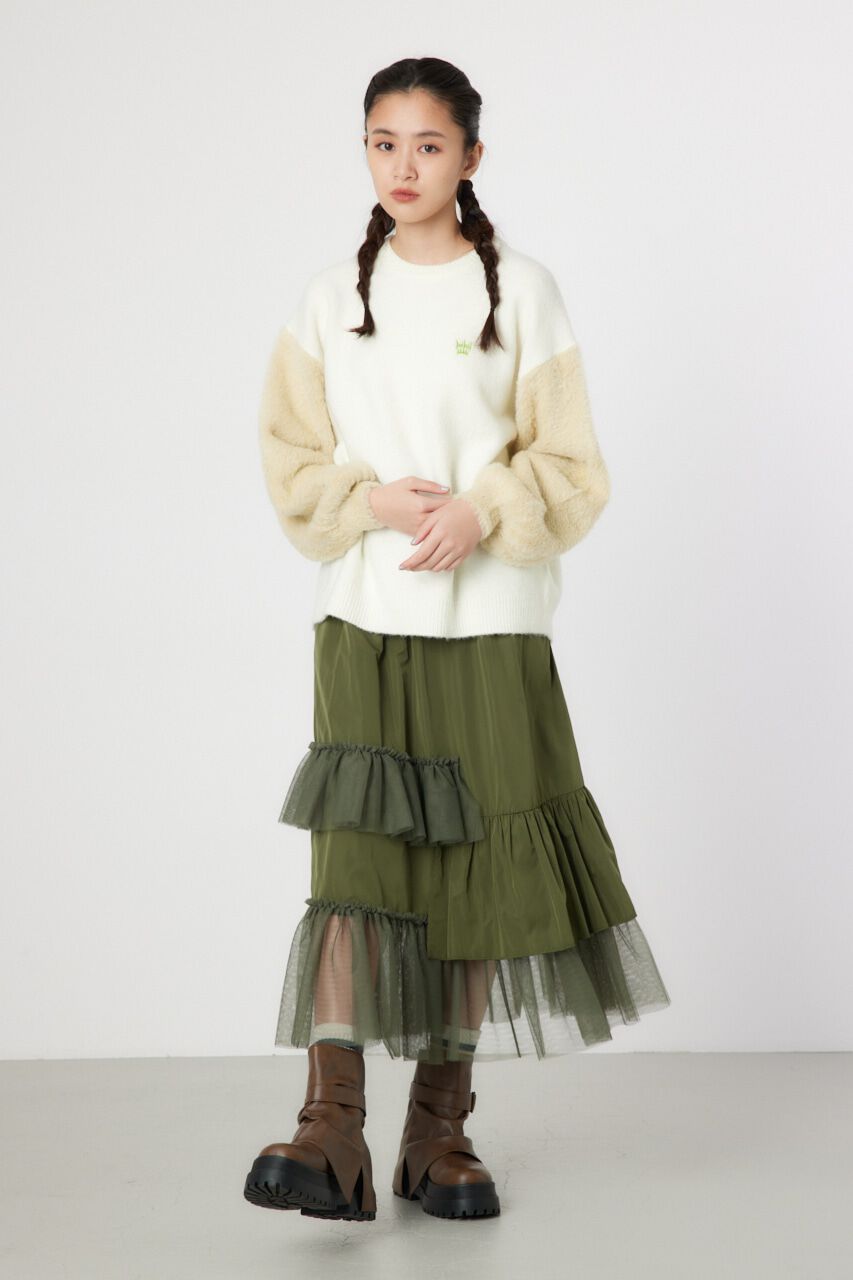 RODEO CROWNS「アームシャギーニットトップス」|ニット・セーター|