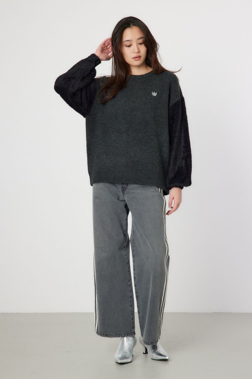 RODEO CROWNS「アームシャギーニットトップス」|ニット・セーター|